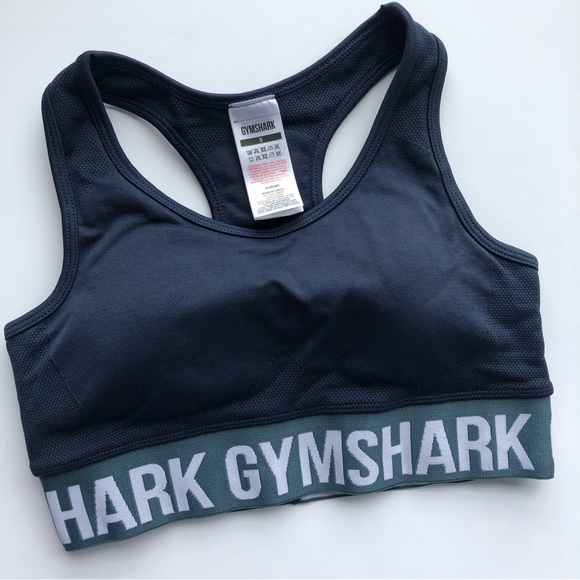 Gymshark S/S Flex Seamless Cycling Shorts & Flex Seamless Sports Bra Set - Picture 5 of 8